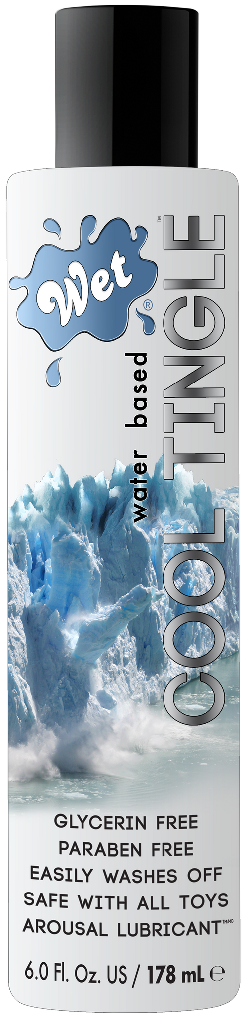 Wet® Cool Tingle Water Based 6 Fl. Oz./178mL