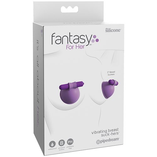 Pipedream Fantasy For Her Vibrating Breast Suck-Hers