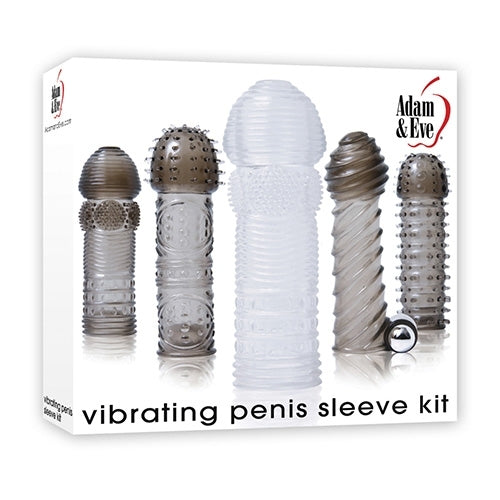 Adam & Eve Vibrating Penis Sleeve Kit