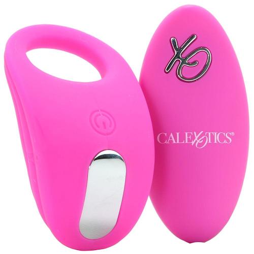 Cal Exotics Remote Silicone Pleasure Ring Pink